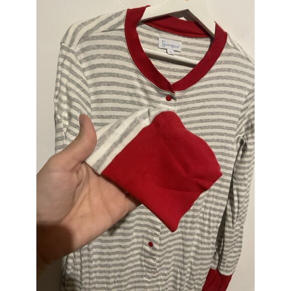 Pajamagram Women’s-Footie 1 Piece‎ Hooded Pajamas Size SM Footed Pjs - Picture 4 of 7